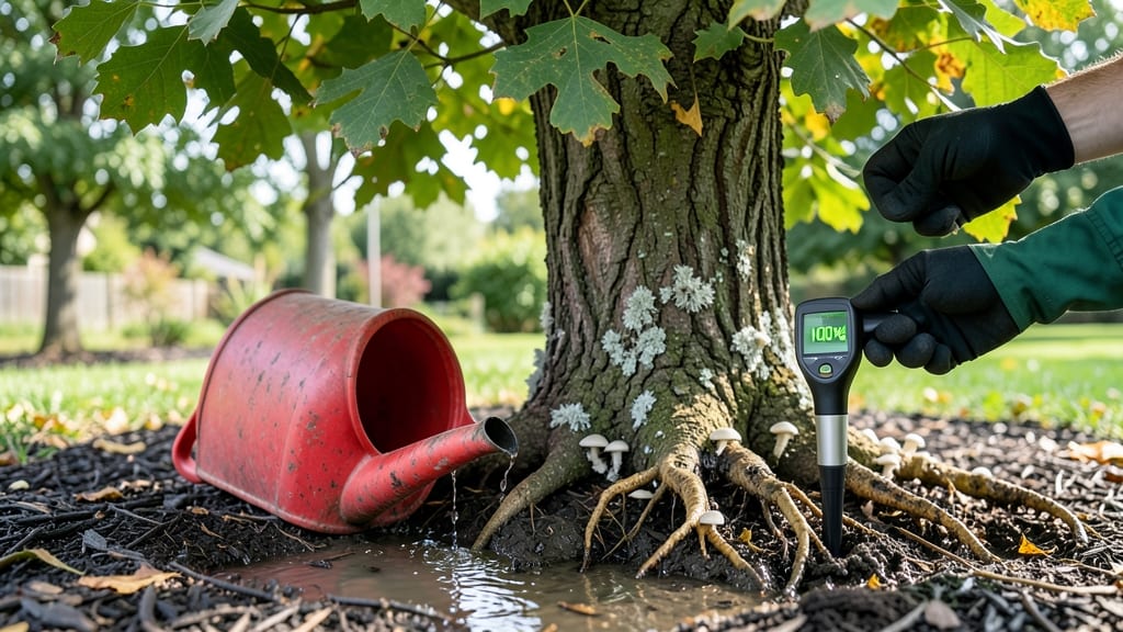 How to Tell If Tree Is Overwatered: Yellowing Leaves and Soggy Soil Revealed