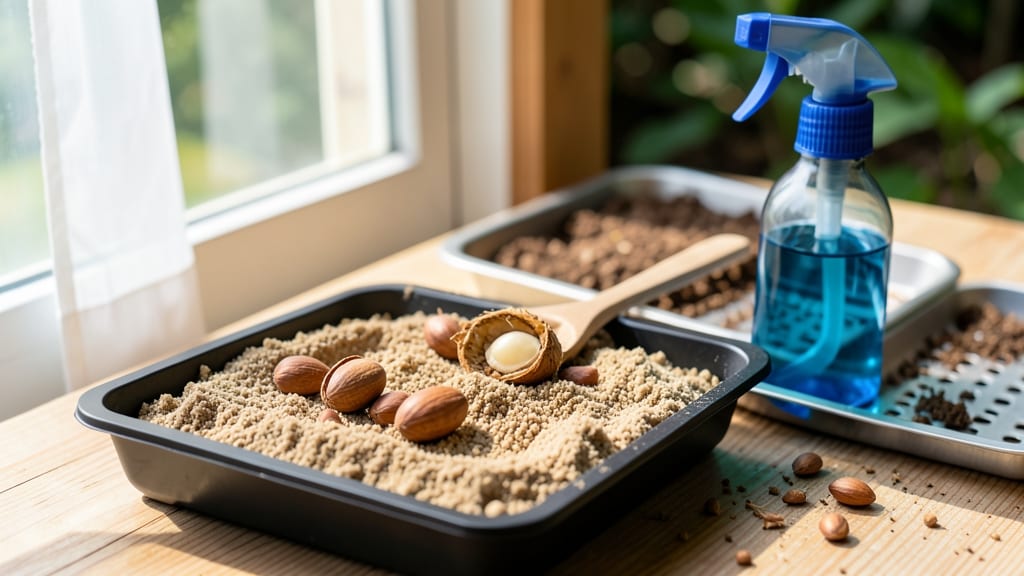 Shea Butter Tree Seeds: Cold-Stratified Sprouting in 3 Weeks