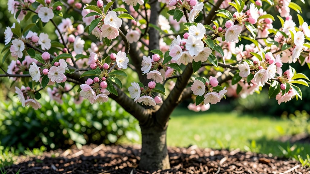 Peach Tree Blossoms Time: Fragrant Spring Spectacle for Pollinators