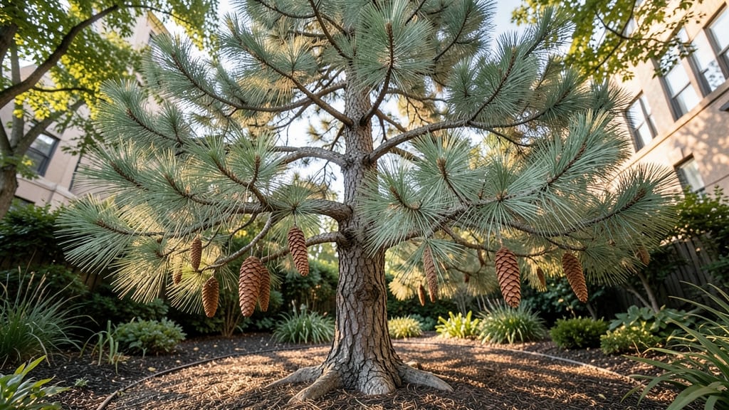 Eastern White Pine Needles and Cones