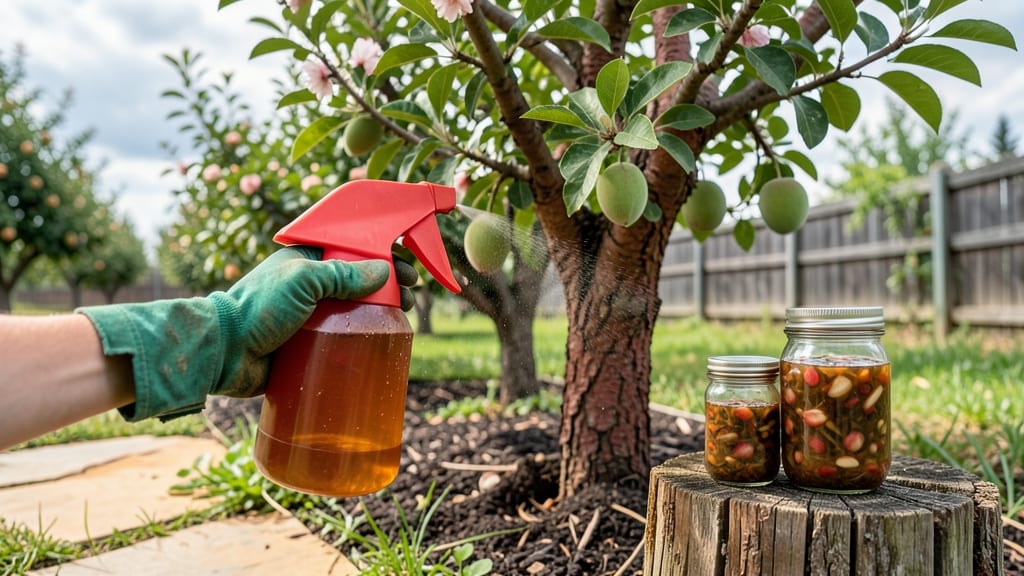 Homemade Peach Tree Spray Recipe: Organic Blight Blocker for Healthy Fruit