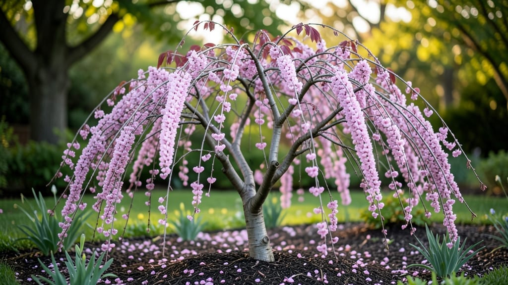 Weeping Tree Pink: Pruning for Graceful, Floral-Filled Canopy Growth
