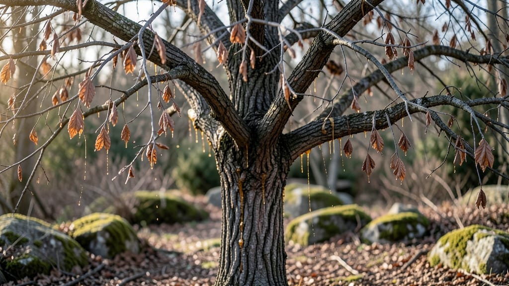 Cherry Tree Sap Dripping: Stop the Sticky Mess in 3 Simple Steps