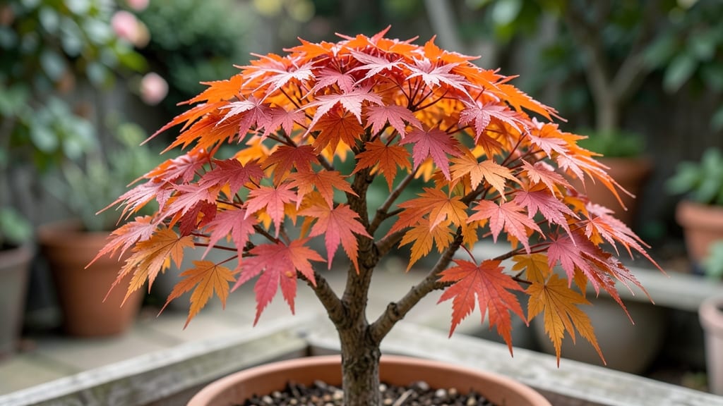 Dwarf Japanese Maple 'Little Dragon'