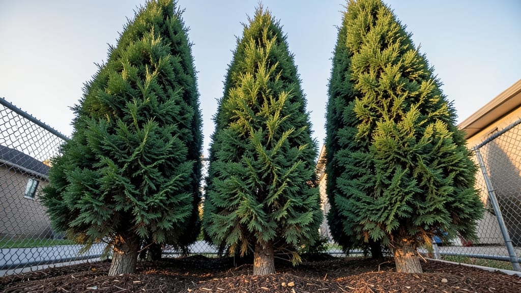 Leyland Cypress Trees for Rapid Vertical Growth
